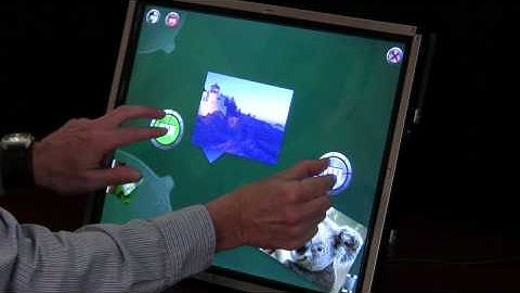 ShadowSense™ Multi-touch Photo Manipulation