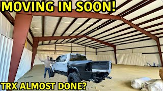 New Goonzquad Garage Structure Finished!!! TRX Makes EPIC Progress!