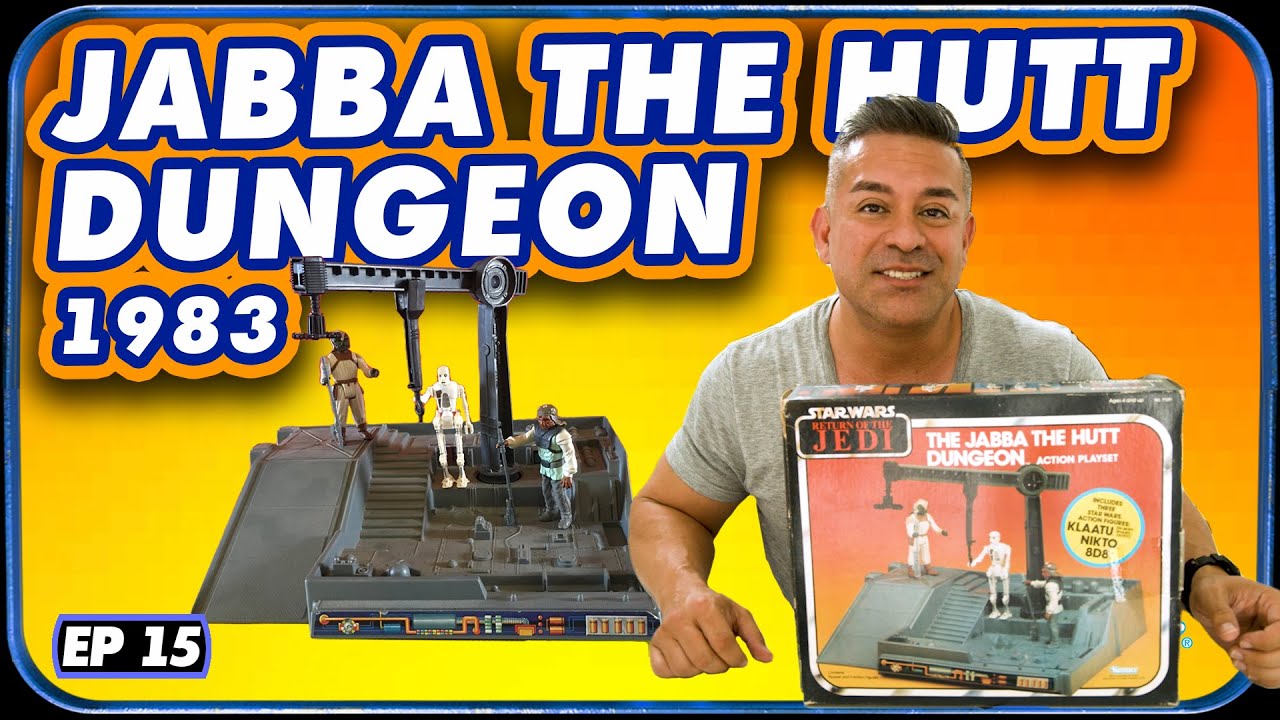 Star Wars Vintage Toy Hunting! 1983 Kenner Jabba the Hutt Dungeon