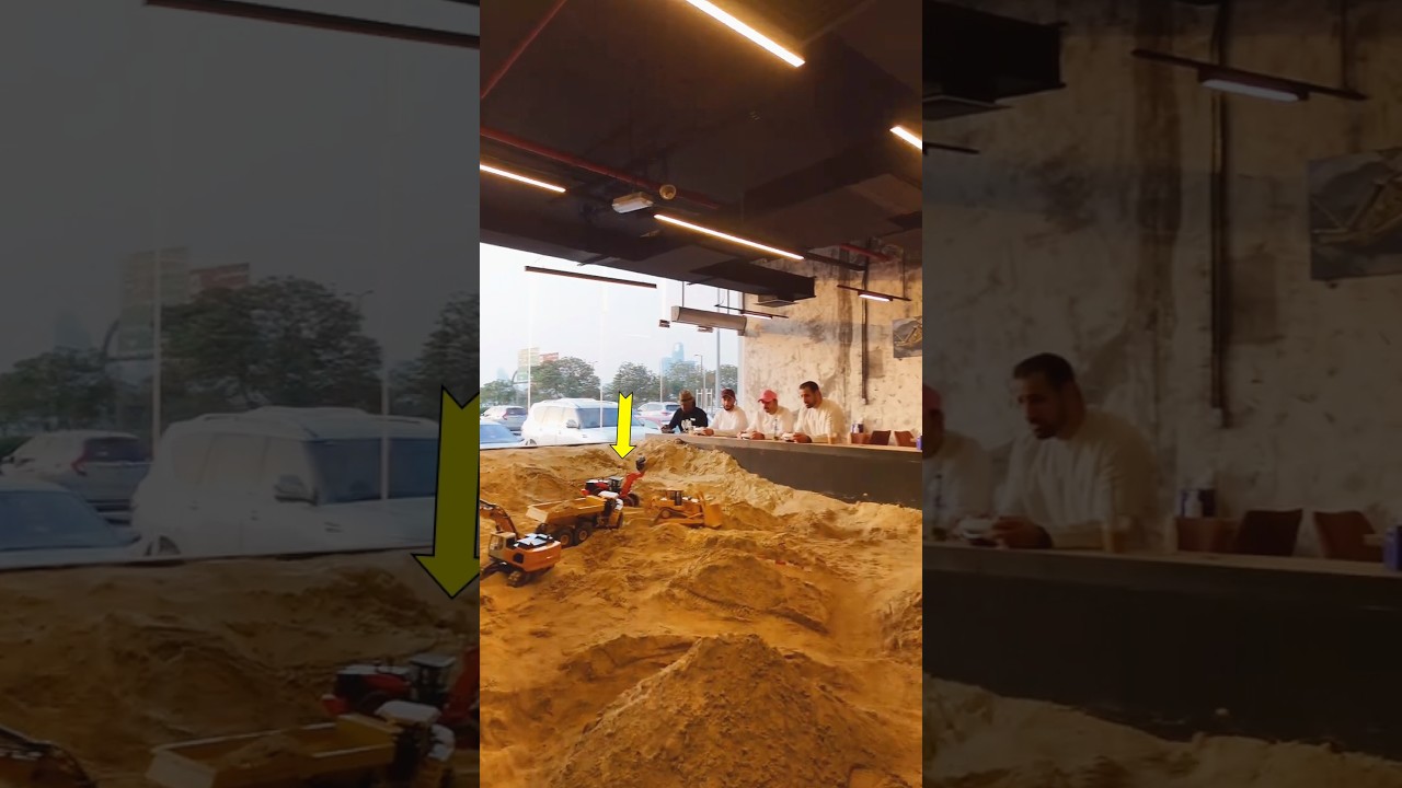 You'll never get bored at this restaurant