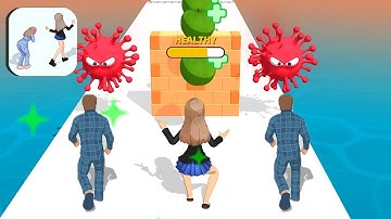 Run Healthy 🍬💊🍑 BIG UPDATE!! All Levels Gameplay Android,ios RHGP7-8