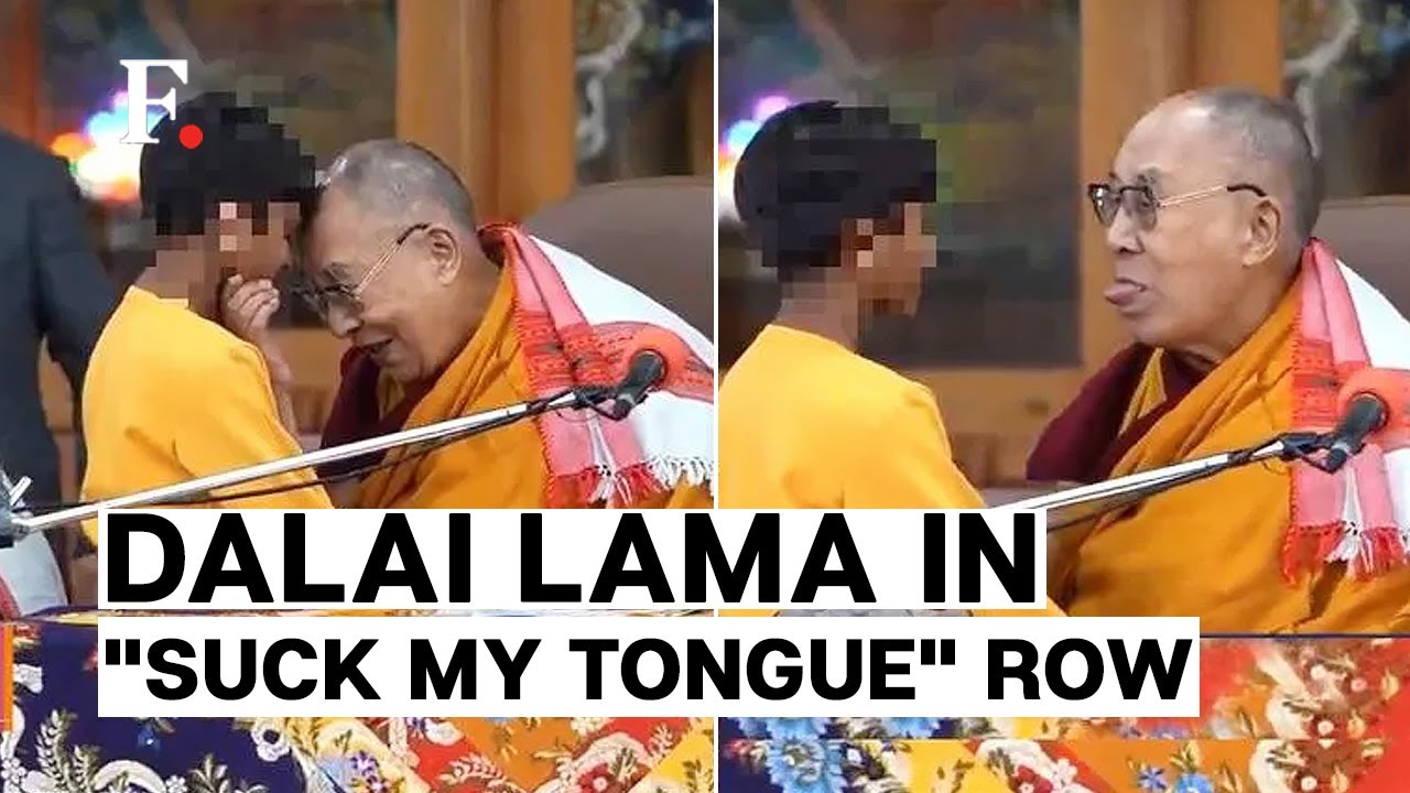 Viral Video Shows Dalai Lama Asking A Young Boy To picture