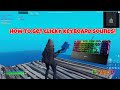 How to get Clicky Keyboard Sounds for Fortnite Highlights | Peace Equalizer