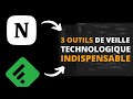  3 outils de veille  technologique indispensable