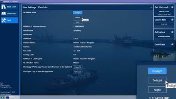 User Settings in the ADMIRALTY e-Nautical Publications v1.3 Reader