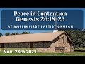 "Peace in Contention" Genesis 26:18-25