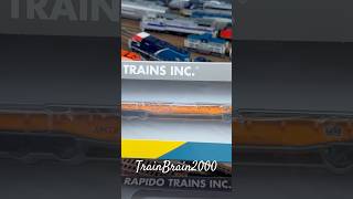 FIRST LOOK Rapido Trains Ho Scale Amtrak Army Flat Cars 3PK Unboxing -Running - 1st Look #modeltrain