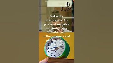 #Shorts "Seize the advantage of AI " #makemoneyonline #sucess #belive #motivation #ai #selfcare