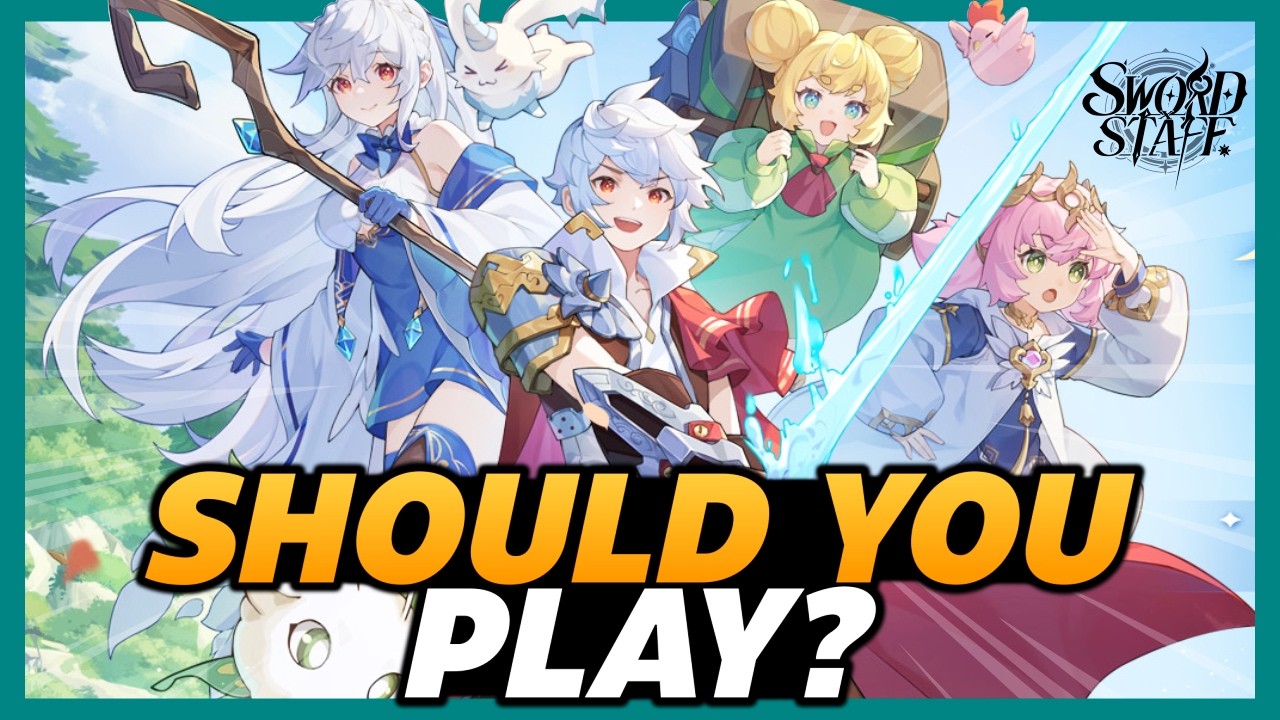 New Anime Mobile RPG? Launch Release Tomorrow! [Sword x Staff]