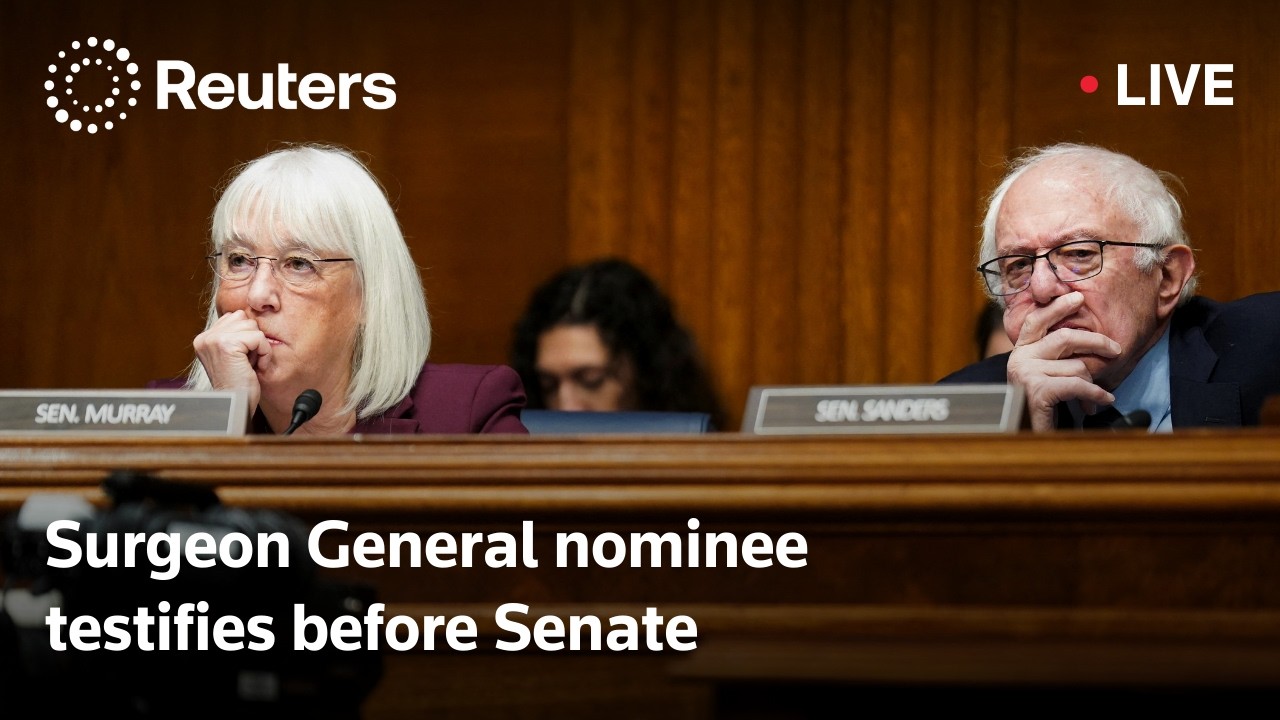 LIVE: Surgeon General nominee Casey Means testifies before Senate