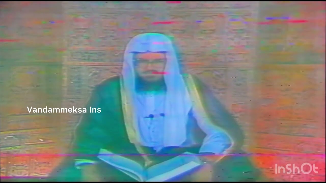 نهاية الارسال مع المقرئ عبد الودود حنيف 🌹