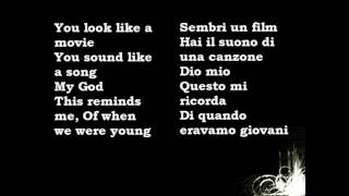 Adele  - When we were young (Testo e Traduzione, Lyrics)