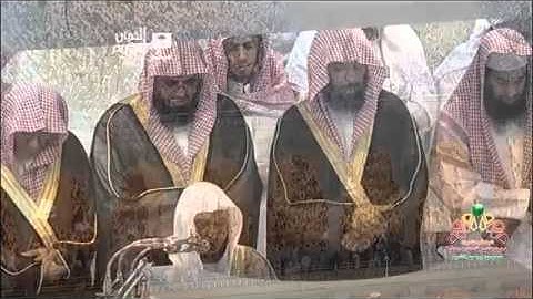 الشيخ سعود الشريم يبكي متأثرا بتلاوة الشيخ ماهر المعيقلي