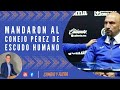 Mandaron al Conejo Pérez de escudo humano