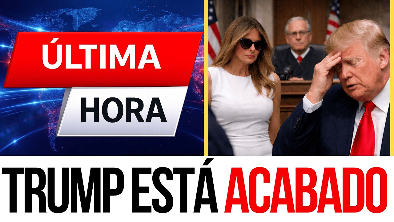 ¡SE ACABÓ!: Juez federal confirma que Melania debe declarar bajo juramento; Trump en pánico