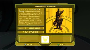 Ratchet and Clank Up Your Arsenal - Infernox Armor