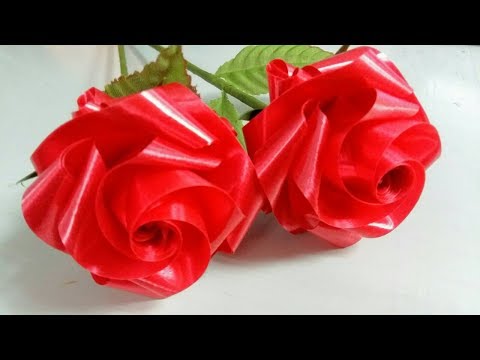 วีดีโอ: วิธีทำดอกกุหลาบจากริบบิ้น