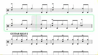 MEGADETH ● Hangar 18 [ Isolated Drums + SCORE ]