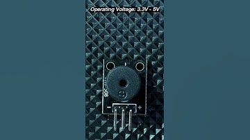 Thumbnail of JLC-006 Passive Piezoelectric Buzzer, How it works? #shorts