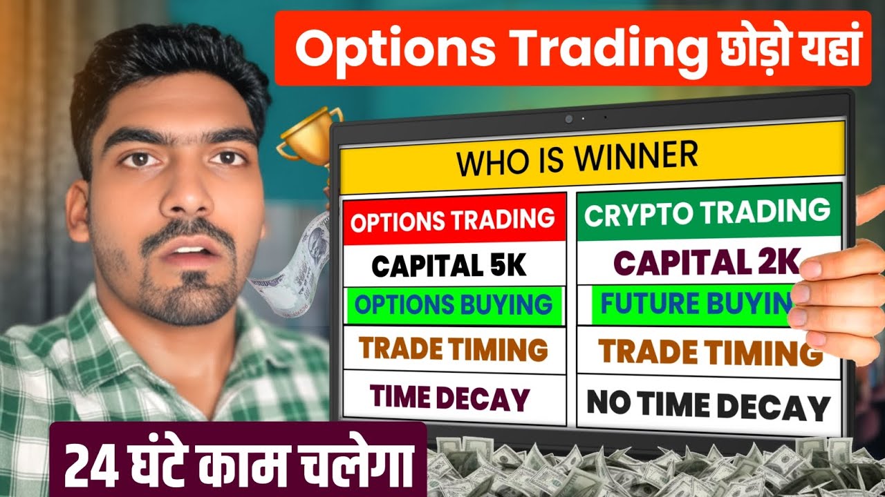 Options vs Crypto Futures आखिर कौन दे सकता है ज्यादा Profit? (4 पॉइंट में सच्चाई) | Easy Way 