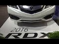  acura rdx 2016 canadian premiere at the canadian international autoshow 2015