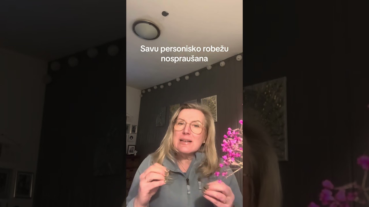 Par personiskajām robežām un iekšējiem noteikumiem smalkajā plānā