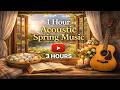 1 Hour Acoustic Spring Instrumental 🌿 Peaceful Guitar Music for Relaxing &amp; Study