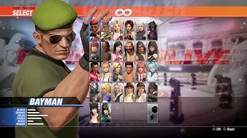 DOA6 - Bayman Combo Challenge