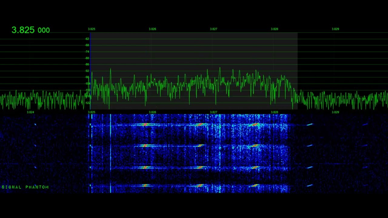 Polish Pirate Pip with Voice Message 3825 kHz | Signal Phantom
