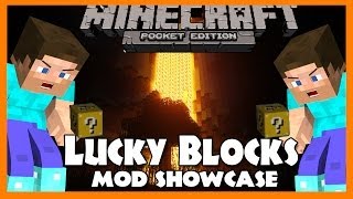 Lucky Blocks MOD! Minecraft Pocket Edition - Mod Showcase [0.8.1] screenshot 2