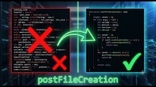 Auto-Apply formatting to any file created by Copilot | PostToolUse Hook