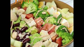 太陽笑顔FufufuコブサラダByベジマルシェのご馳走サラダ