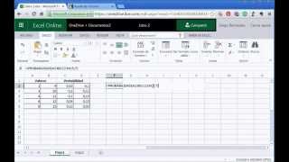 Funcion PROBABILIDAD Microsoft Excel Online screenshot 5