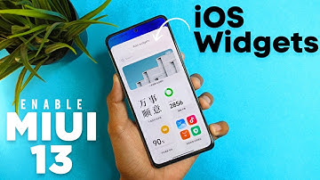 NEW MIUI 13 Most Awaited iOS Widgets 🔥 - Enable on Any  Redmi,Poco & Xiaomi Phone ⚡⚡