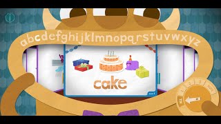 Letter C - Cake Endless Reader Sight Words Originator Games