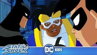 Static Shock | Static Meets Batman and Robin! | @dckids