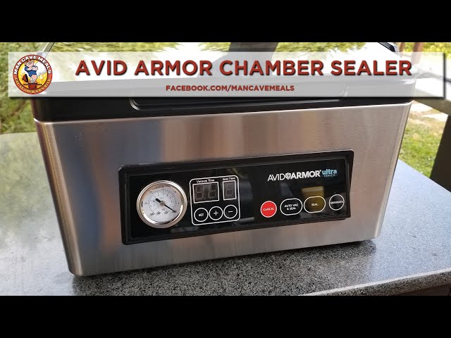 Avid Armor USV32 Chamber Vacuum Sealer - Unboxing, setup, and how