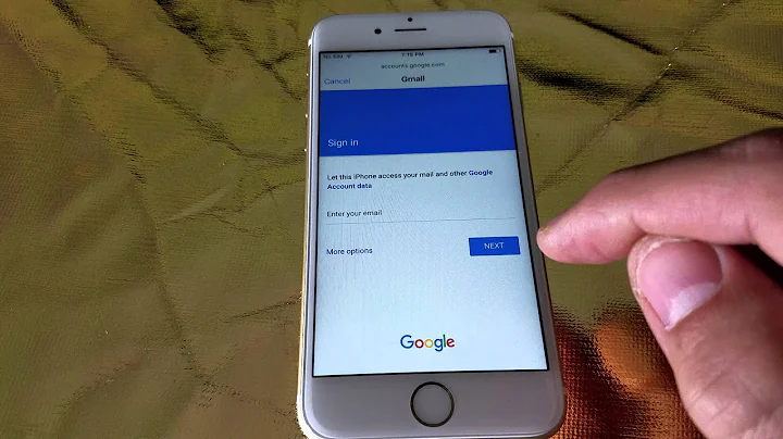 How to Add Gmail Account on iPhone 6 & 6s - DayDayNews