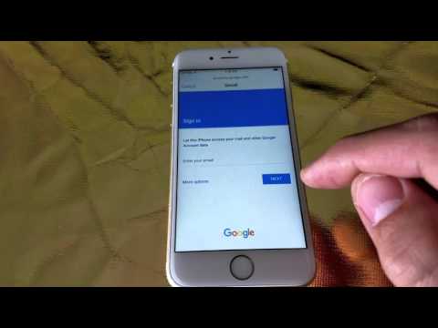 How to Add Gmail Account on iPhone 6 & 6s