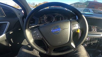 How to Turn Traction Control & Dynamic Stability On or Off in Volvo XC60 I ( 2008 – 2017 )