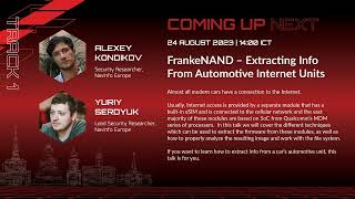 #HITB2023HKT D1T1 - Extracting Info From Automotive Internet Units - A. Kondikov & Y. Serdyuk