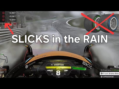 Wats Racing Slick WET race, but EVERYONE is on SLICKS - YouTube
