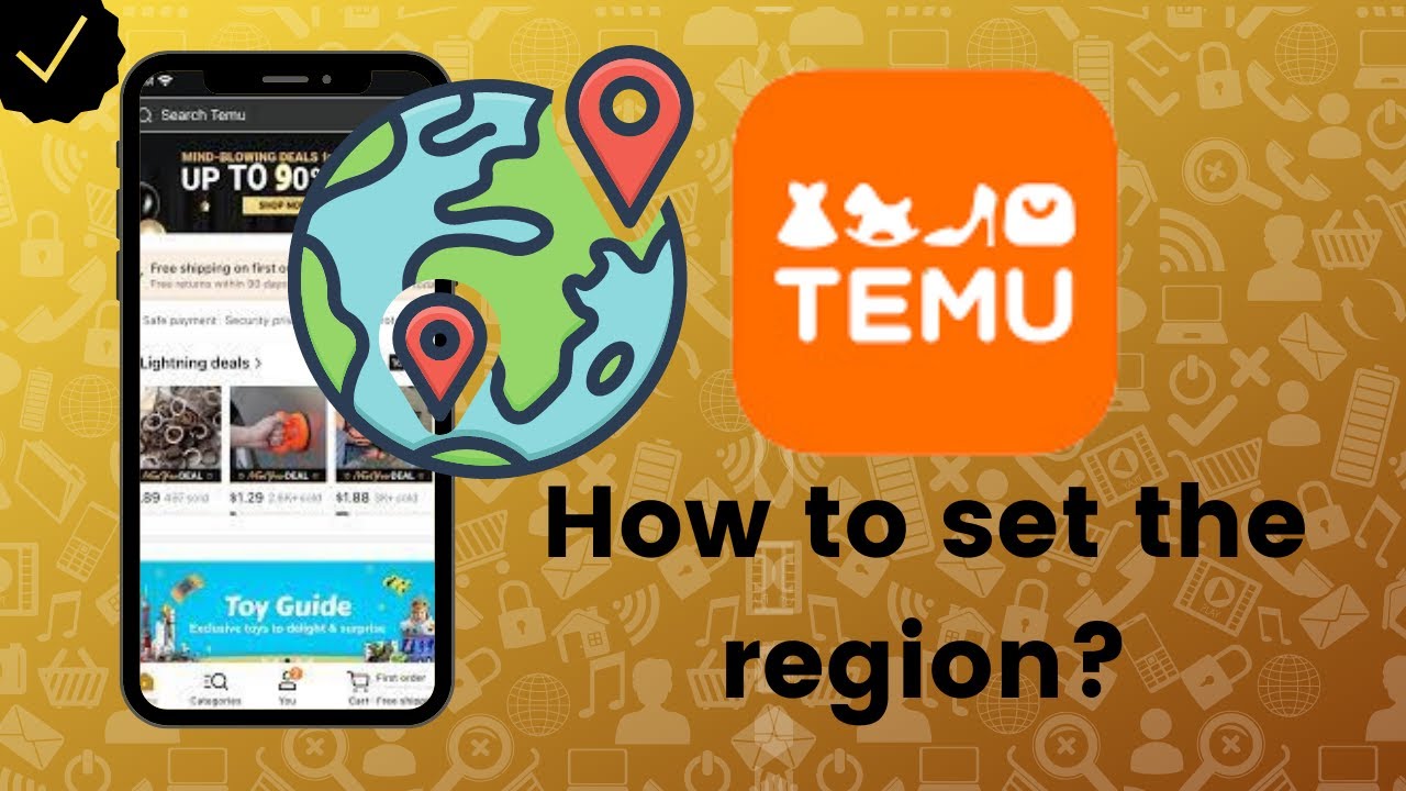 How to set the region in Temu? - YouTube