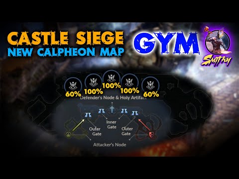⚔️[SIEGE] NEW CALPHEON CASTLE MAP - EASY DEF - Black Desert Mobile Global