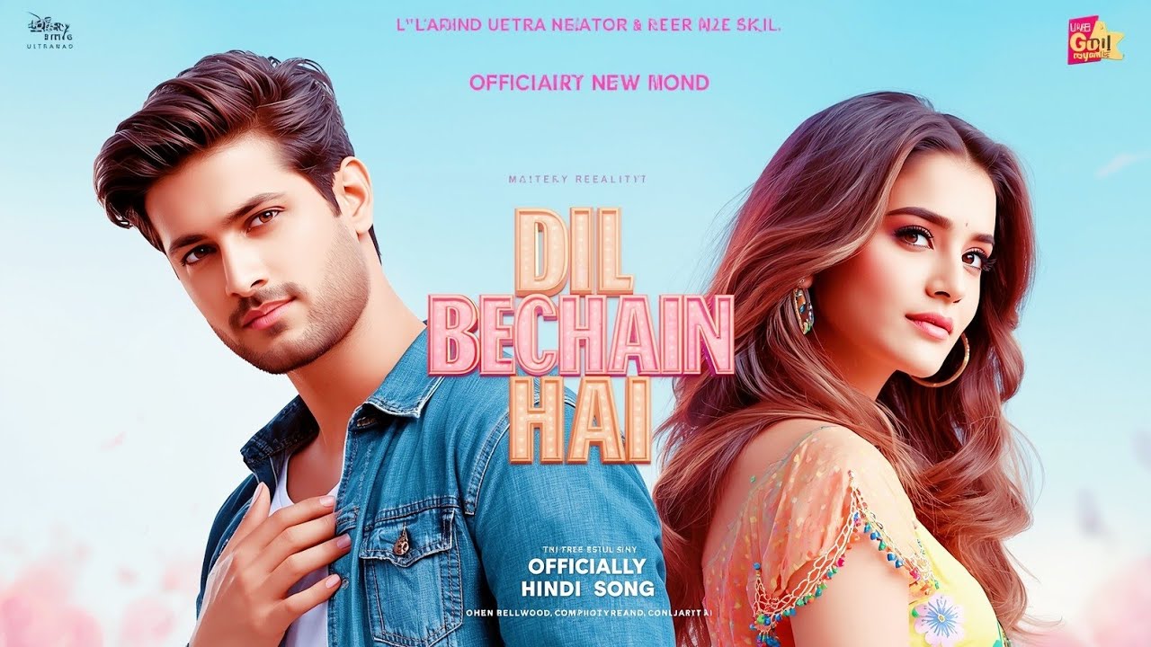2025 New Romantic Song 💝 Dil Bechain Hai | New Hindi Love Song 🎵 Bollywood Romantic Hits 