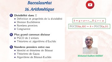 BAC #16 | Arithmétique: : Cours Complet pour Baccalauréat et Terminale | PDF disponible