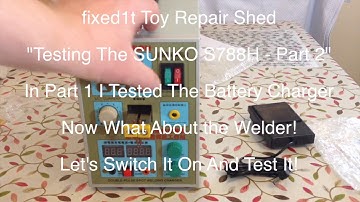 test weld SUNKO S788H Battery Spot Welder Part 3 #batterywelder #testing