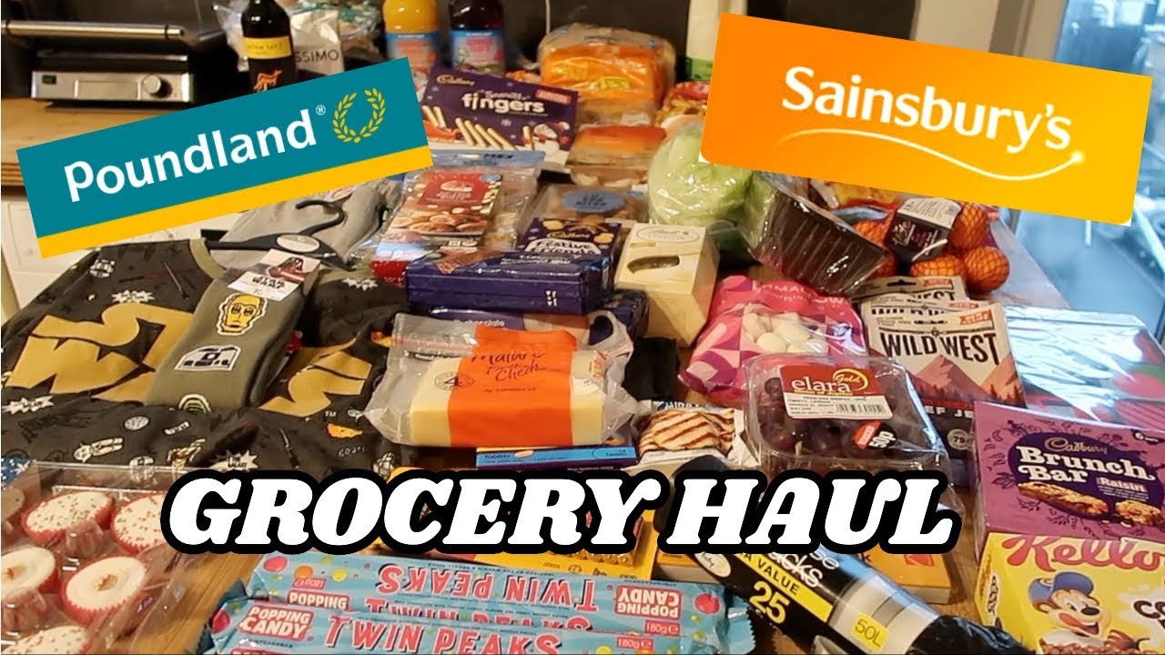 SAINSBURY'S SHOPPING HAUL 🎄 YouTube