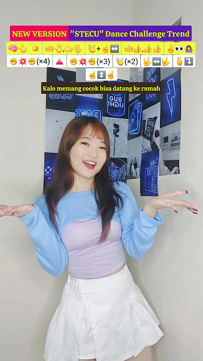 Tutorial 'NEW STECU' ADUH ABANG BUKAN MAKSUDKU BEGITU REMIX Dance Trend Challenge【SHELLENHANDSTAR】