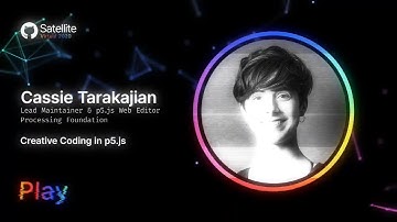 Creative Coding in p5.js - GitHub Satellite 2020